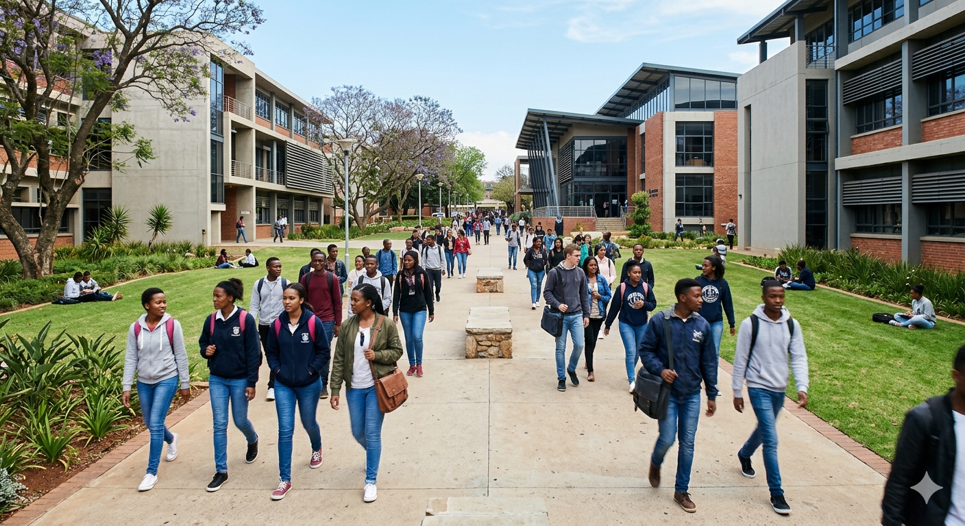 University campus sector visual