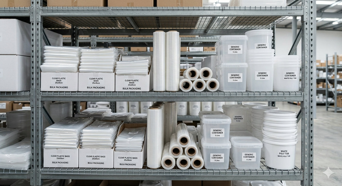 Plastics and packaging supplies